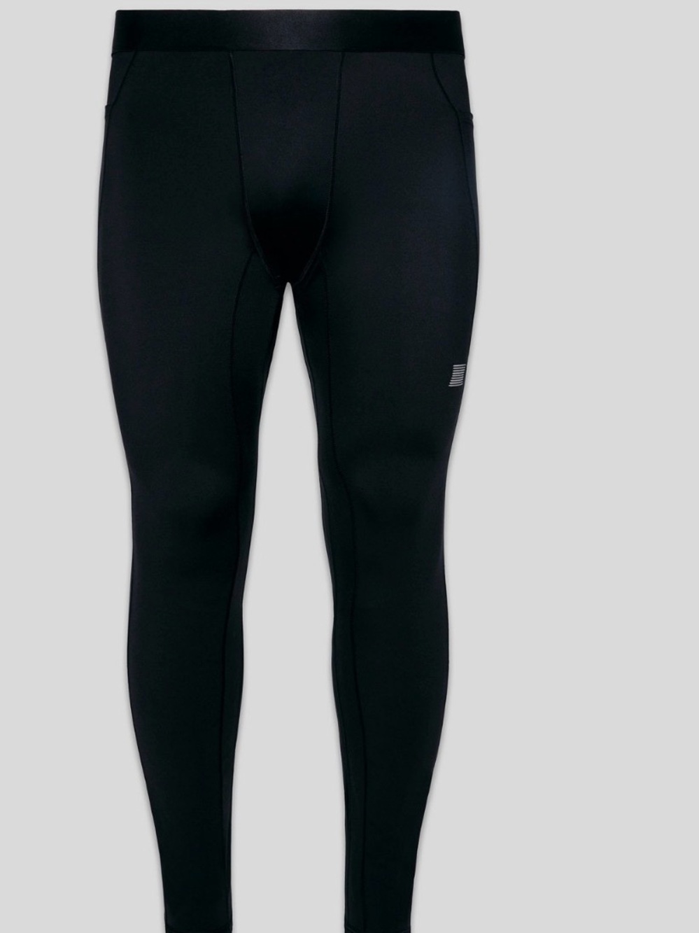 Savage X Fenty Men's Black Performance Compression Tights